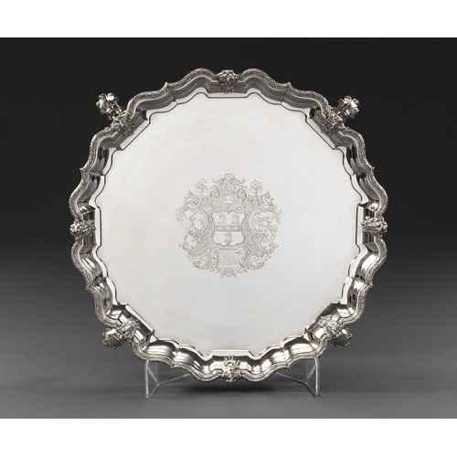 An Important George II Salver